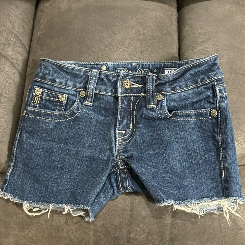 Miss me denim cutoff shorts size 25